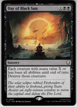 MTG Day of Black Sun Normal NM Avatar: The Last Airbender Magic 94 - Image 1