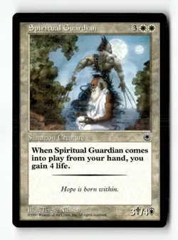 MTG Spiritual Guardian - Portal Heavily Played English - Image 1