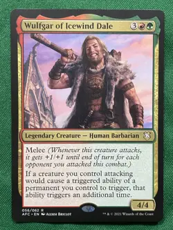 Wulfgar of Icewind Dale Commander: Adventures in the Forgotten Realms Regular - Image 1