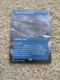 Otawara, Soaring City (Borderless) Kamigawa: Neon Dynasty Regular - Image 1