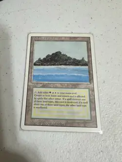 Magic The Gathering Tropical Island Revised MTG - Image 1