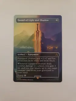 MTG - NM - Sword of Light and Shadow (Borderless) - Assassin's Creed - #125-Foil - Image 1