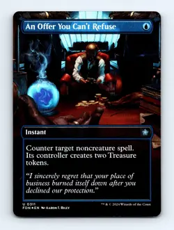 #311 2024 Foundations An Offer You Can't Refuse Uncommon FOIL - Image 1
