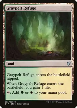 Graypelt Refuge Commander 2017 Light Play MTG Magic DNA GAMES - Image 1