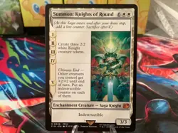 1 x Summon: Knights of Round - Final Fantasy - NM-Mint - MTG - Image 1