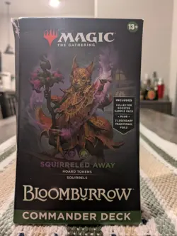 1 x Squirreled Away - Commander Deck - Bloomburrow - MTG - Image 1