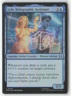 Lyla, Holographic Assistant U Marvel's Spider-Man: Eternal-Legal 7 NM - Image 1