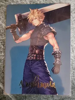 Cloud, Ex-SOLDIER 50/53 Gold Stamped Signature MTG Final Fantasy Art Series 7 - Image 1