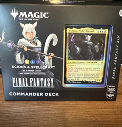 Magic The Gathering Final Fantasy XIV Commander Deck Scions & Spellcraft IN HAND - Image 3