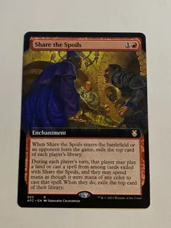 Share the Spoils (Extended Art) Commander: Adventures in the Forgotten Realms... - Image 1