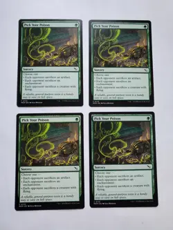4x Pick your poison - Murders at Karlov Manor - Near Mint - MTG - Image 1