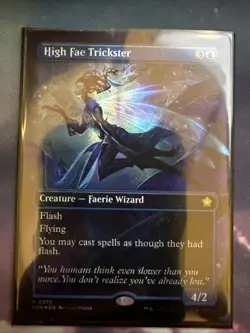 High Fae Trickster (Borderless) (Mana Foil) Foundations Foil - Image 1