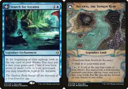 MTG Search for Azcanta // Azcanta, the Sunken Ruin - Treasure Chest Promo, Light - Image 1
