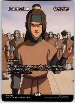 MTG Insurrection (Borderless) Normal NM Avatar: The Last Airbender: Eternal-Lega - Image 1