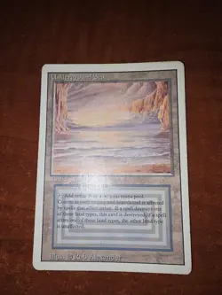 MTG Underground Sea Dual Land Revised Magic The Gathering HP - Image 1