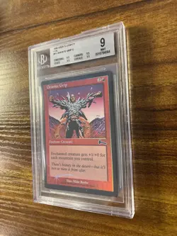 MTG✨GRANITE GRIP FOIL✨Urza’s Legacy BGS 9 MINT Common ENCHANTMENT 1999 POP 1 ! - Image 4