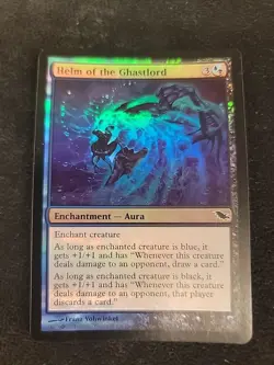 Helm of the Ghastlord Foil MTG Magic Shadowmoor Commander Combo Final Fantasy - Image 1