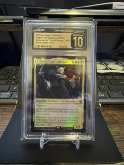Y'SHTOLA, NIGHT'S BLESSED Final Fantasy Foil Mythic CGC Pristine 10 MTG - Image 1