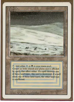 MTG Tundra Revised Edition LP - Image 1