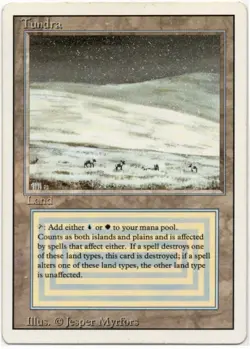 MTG Tundra Revised Edition LP - Image 2