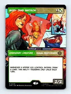 #229 2025 Marvel's Spider-Man Mary Jane Watson RARE - Image 1