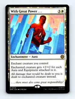 #24 2025 Marvel's Spider-Man [ With Great Power... Rare - Image 1