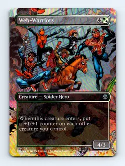 #203 2025 Marvel's Spider-Man * Web-Warriors Uncommon FOIL - Image 1