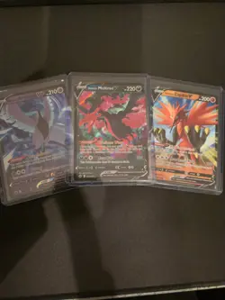 Galarian Moltres Zapdos Articuno V 097 080 058 Pokemon TCG Chilling Reign NM - Image 1