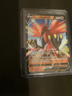 Galarian Moltres Zapdos Articuno V 097 080 058 Pokemon TCG Chilling Reign NM - Image 2