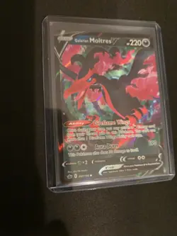 Galarian Moltres Zapdos Articuno V 097 080 058 Pokemon TCG Chilling Reign NM - Image 4