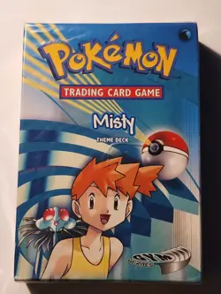 Pokemon TCG Misty Theme Deck Gym Heroes Sealed - (Wizards of The Coast 1999) New - Image 1