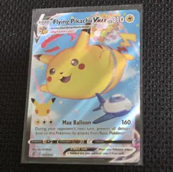 POKEMON CELEBRATIONS FLYING PIKACHU VMAX 007/025 ULTRA RARE FULL ART - Image 1