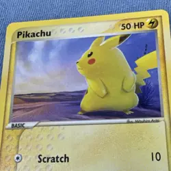 Pikachu 72/100 Pokemon Sandstorm LP Nintendo TCG - Image 2