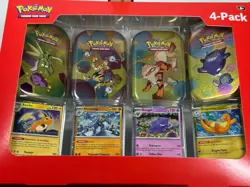 Pokemon TCG 151 Mini Tin Set (4-Pack) - Sam’s Club Exclusive | Factory Sealed - Image 3