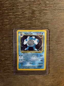 1999 Pokemon Base Set Poliwrath Holo - Vintage WOTC -13/102 -Authentic-READ - Image 1