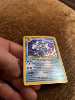 1999 Pokemon Base Set Poliwrath Holo - Vintage WOTC -13/102 -Authentic-READ - Image 3