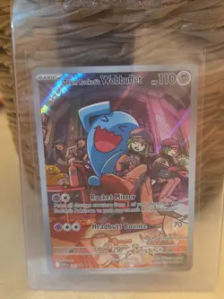 Team Rocket's Wobbuffet (Pokemon Center Exclusive) 203 Sv: Scarlet & Violet - Image 3