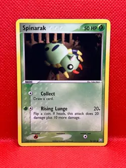 Pokemon Tcg Spinarak 78/109 EX Team Rocket Returns Non Holo - Image 1
