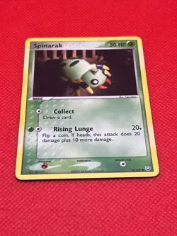 Pokemon Tcg Spinarak 78/109 EX Team Rocket Returns Non Holo - Image 2