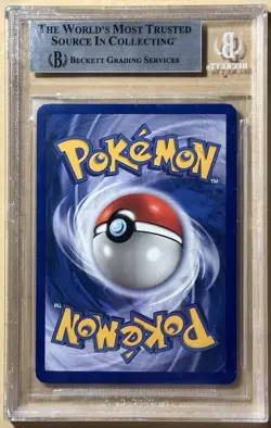 Metapod 54/102 Base Set Pokemon Card Beckett BGS 8.5 NM MINT + - Image 2