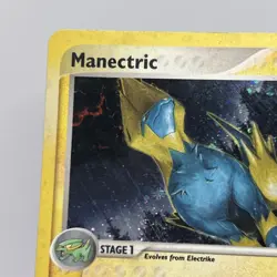 Pokemon Card - Manectric Ruby and Sapphire 9/109 Holo Rare LP - Image 2