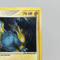 Pokemon Card - Manectric Ruby and Sapphire 9/109 Holo Rare LP - Image 3