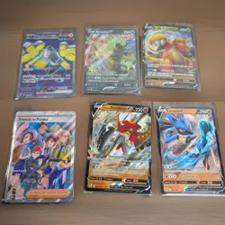 Pokemon TCG 6 Card Lot Full Art / Promo / Holo Pokemon And Trainers #4 - Image 1