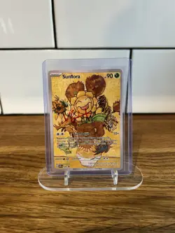 Sunflora Flower Pokemon x Van Gogh Black Star Promo ACG Art Card - NM - Image 1