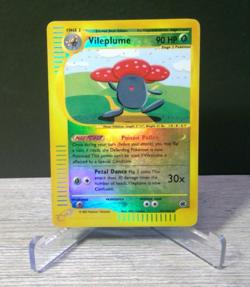 Vileplume 31/165 Expedition Reverse Holo Rare Pokemon Card Vintage LP - Image 1