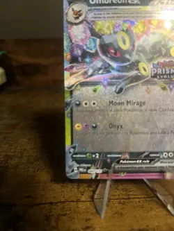 Pokemon TCG Prismatic Evolutions Umbreon EX Card 060/131 Stamped Promo ART - Image 5