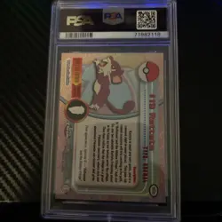 PSA 10 GEM MINT RATTATA # 19 Topps Chrome HOLO RARE Series 1 Pokemon Card - Image 2