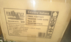 Final Fantasy Trading Card Game b Opus VII Opu7 master carton (Itailian) - Image 1