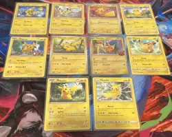 Pikachu 10-Card Lot | Pokemon | English | LP | Lot PK6 - Image 1