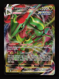 Rayquaza VMAX 111/203 Ultra Rare SWSH07: Evolving Skies Pokemon Card - Image 1